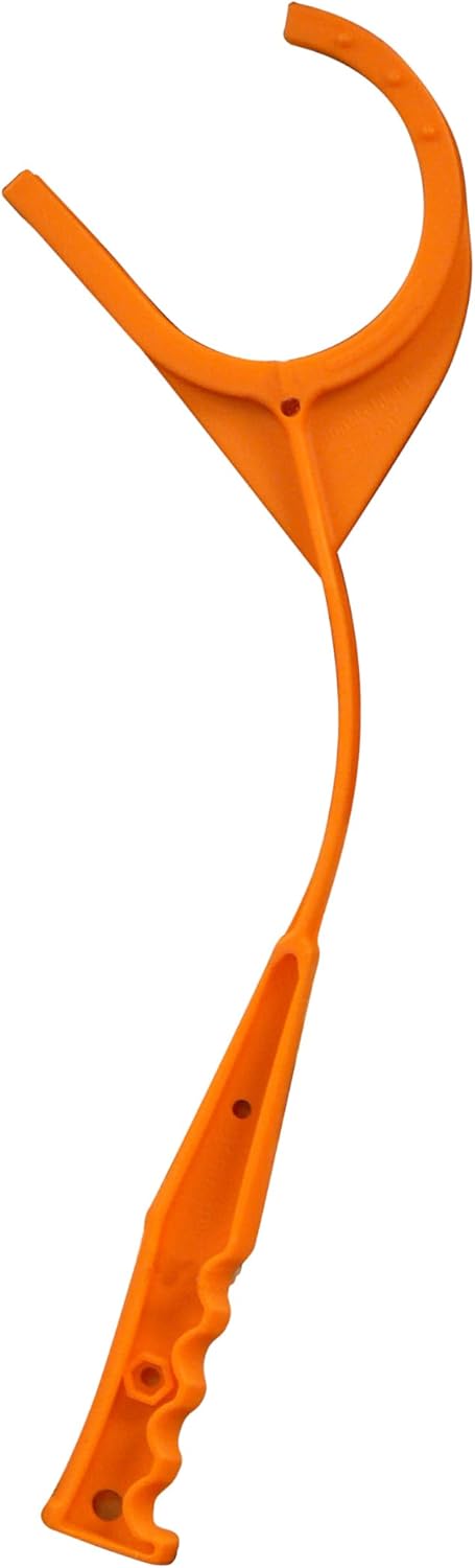 Allen Company EZ Aim Handheld Clay Target Thrower, Right & Left-Handed Use, Orange