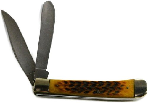 BOKER Traditional Series 2.0 Trapper, CPM-D2 Dual Blades, Slip Joint, Made in Solingen Germany (2024 Models)