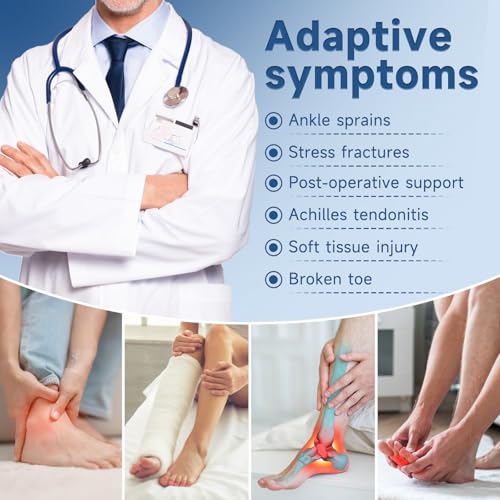 Tall Inflatable Walking Boot Air Cam Walker Fracture Orthopedic Boot for Ankle & Foot - Large
