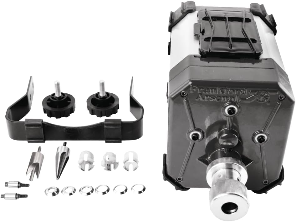 Frankford Arsenal Case Trim & Prep Center with Expansion Kit - Reloading Tool for Crimp Removal, Chamfering & Deburring