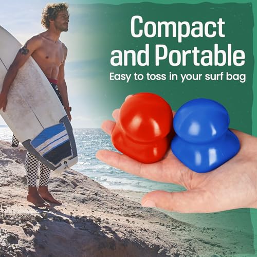 Surf Scraper Wax Remover Tool Pack - Ergonomic & Fast Wax Removal for Surfboards