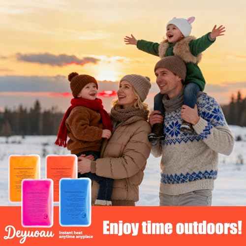 Reusable Pocket Heat Packs, Hand Warmers - Easy Reset & Comfortable Warmth for Daily Use, Commute & Cold Days