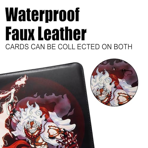 1024 Pockets One Piece Card Binder OP-1024 16 Pocket Waterproof PU Album
