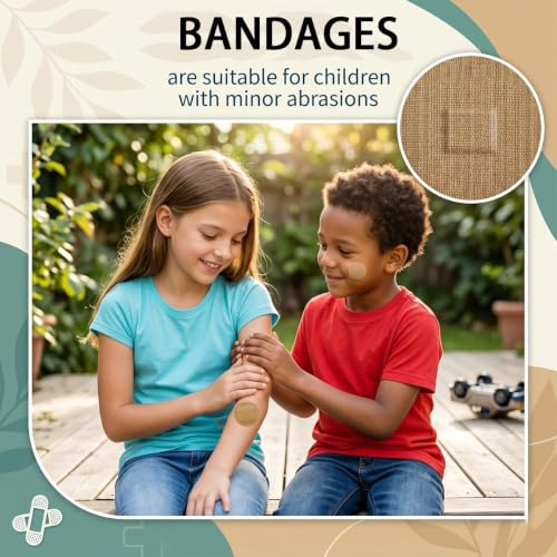 120pcs Small Face Bandage Set - Round & Oval Breathable Adhesive Bandages