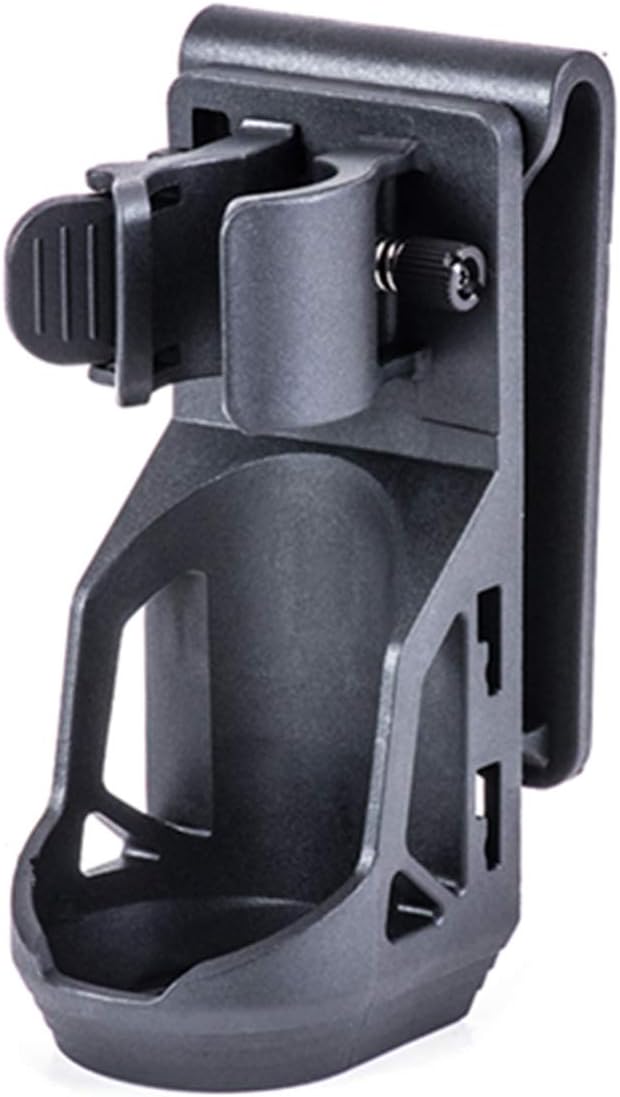 Nextorch V5 Tactical Flashlight Holster with Lever Side Lock System Only for 1"-1.25" Diameter Flashlight （Holster Head Diameter 0.78"-1.18" Bottom Diameter 1.18")