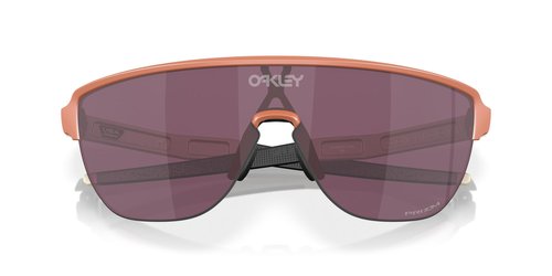 Oakley OO9248A Corridor Low Bridge Fit Rectangular Sunglasses, Matte Ginger/Prizm Road Black, 42 mm