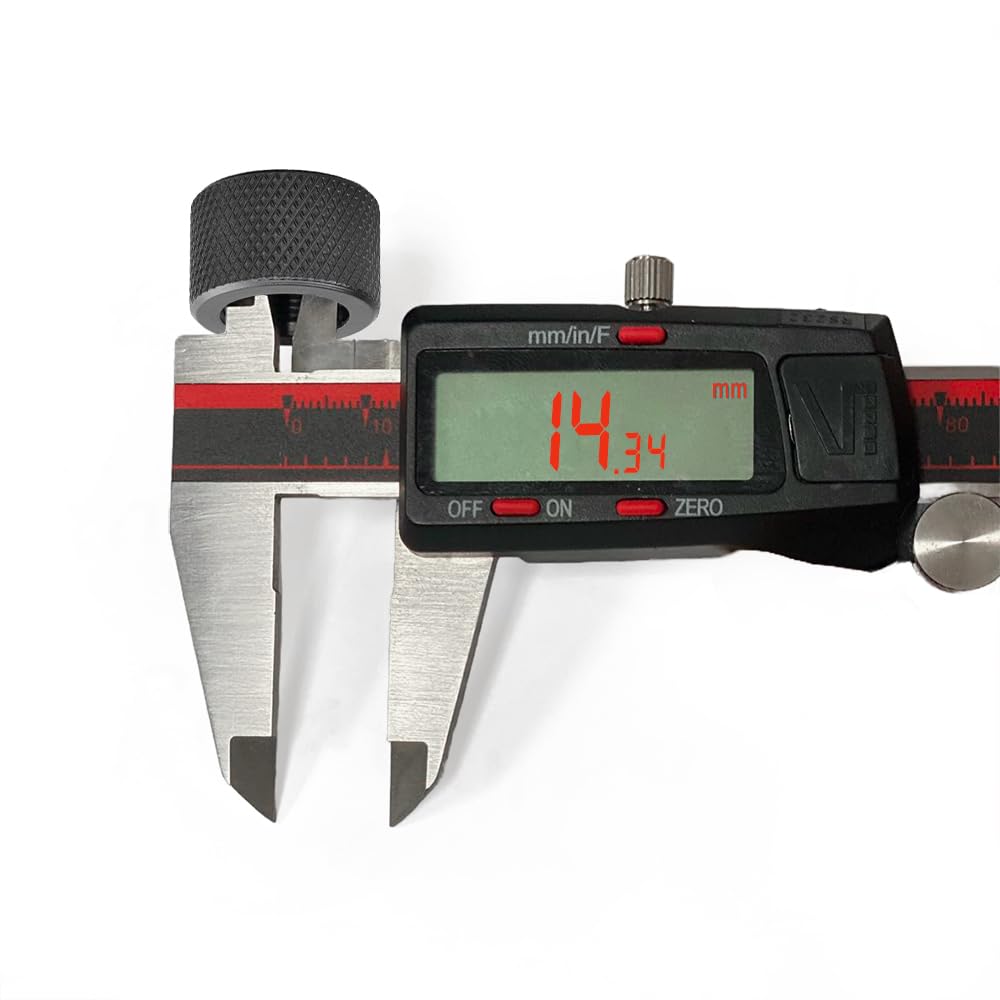 5/8 inch x24 Thread Protector Aluminum w/ 5/8 inch x24 Crush Washe (5/8x24-Black)