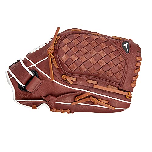 Mizuno Prospect Select Fastpitch Softball Glove Series | Full Grain Leather | Female Specific Patterns | ButterSoft Palm Liner