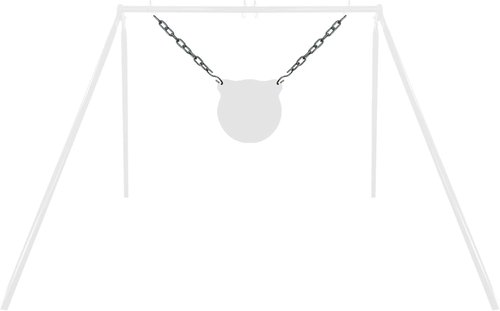 Highwild T-Post Target Hanger (Bald Eagle Style) | AR500 Targets Hanging Chain with S-Hook