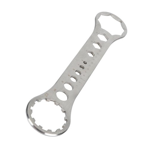 Front Fork Wrench Spanner Tool, 8T-12T Removal and Installation Stainless Steel for Suntour Bike