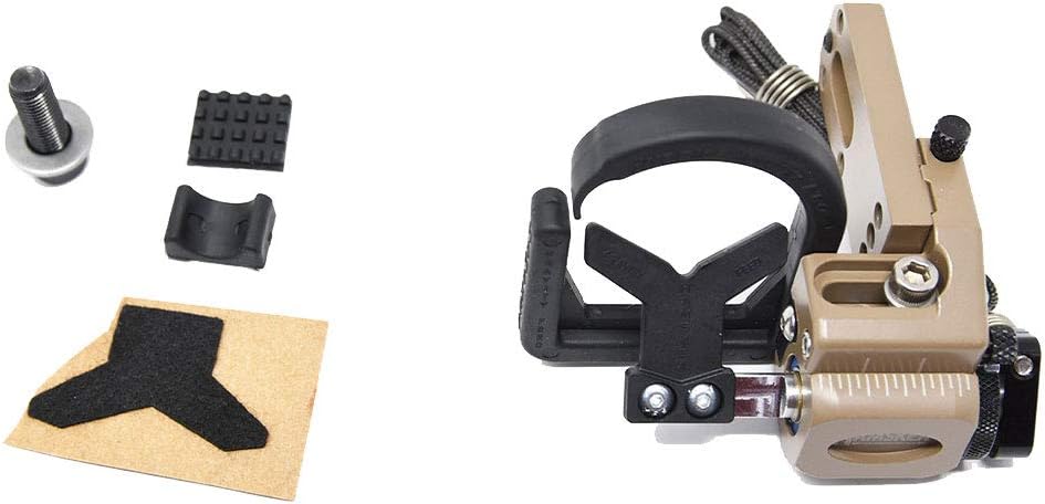 HAMSKEA ARCHERY SOLUTIONS Hybrid Hunter Pro Micro Tune/Drop Away Recurve Compound Arrow Rest for Bowhunting