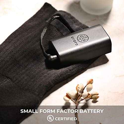 ORORO Heated Socks for Men Women, Rechargeable Electric Socks for Cold Feet