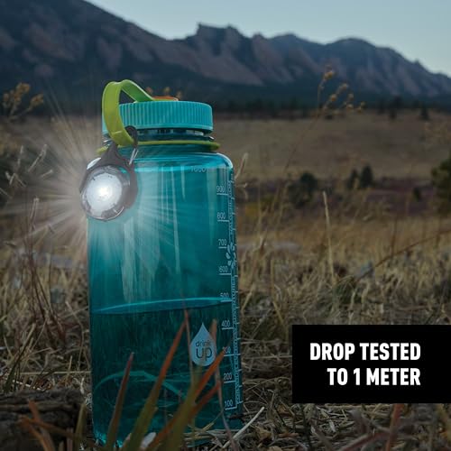 Nite Ize Moonlit Rechargeable Micro Lantern - Portable Mini Lantern for Camping Accessories & Hiking Gear - Features Carabiner Clip with a Weather-Resistant Design