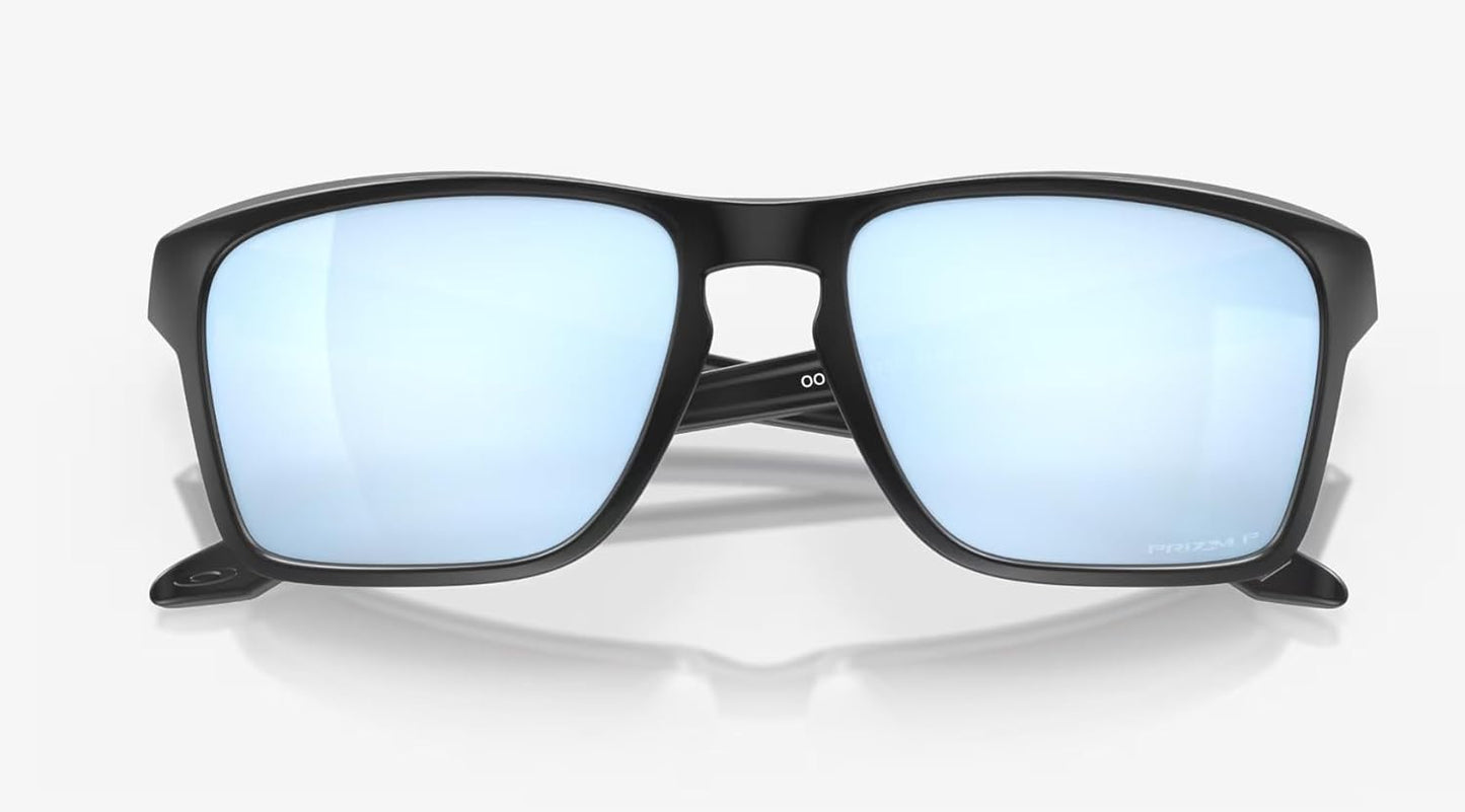 Oakley Sylas Sunglasses Matte Black with Prizm Deep H2O Water Polarized Lens 60mm