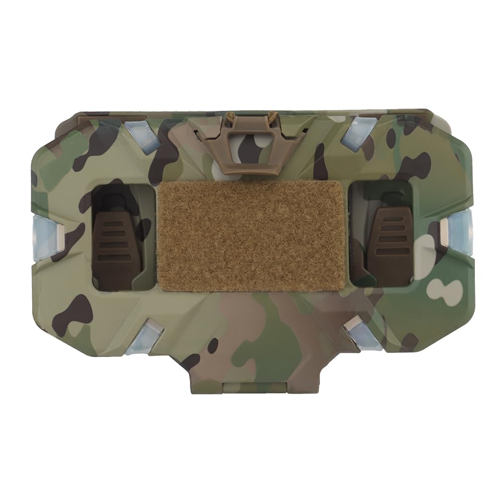 Tactical Vest Phone Holder,Molle Mount,Universal Chest Phone Board Carrier Foldable Navigation Board,for Outdoor Paintball Airsoft Hunting Game (CP)