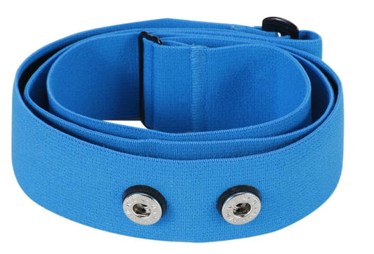 Rich Green Valley Heart Rate Monitor Replacement Strap Adjustable Chest Strap Compatible with Myzone MZ-SWITCH (Medium, Blue)