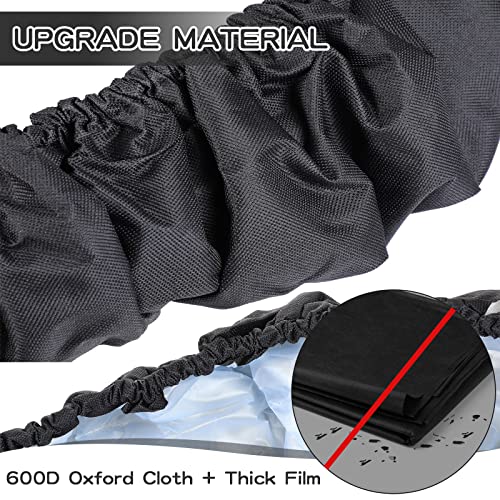 36 Inch Round Trampoline Spring Cover Replacement - Black
