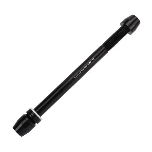 Bike Trainer Thru Axle, Aluminium Alloy Thru Axle Adapter Adjustable Length Bike Trainer Thru Axle Adapter Easy Installation Bike Trainer Axle Shaft for M12x142 to M12x148mm Hub