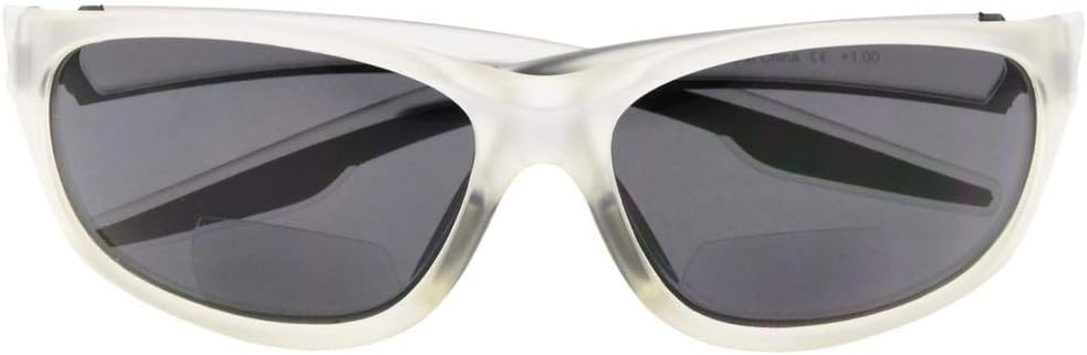 Eyekepper TR90 Unbreakable Sports Bifocal Sunglasses Baseball Running Fishing Driving Golf Softball Hiking