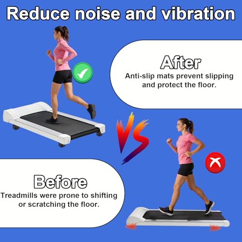 Treadmill Incline Riser Blocks - Stackable, Non-Slip Support for Home Gym