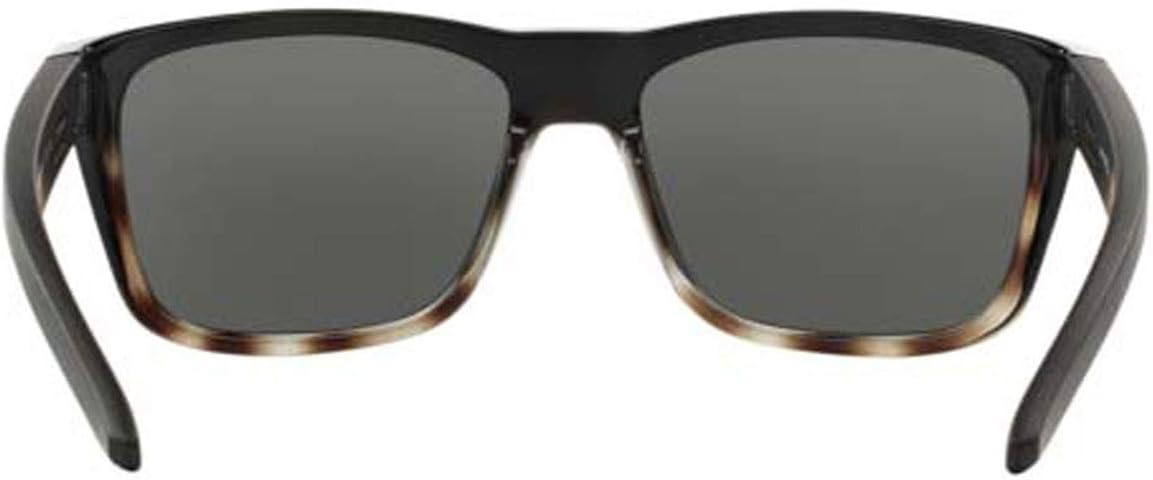 ARNETTE AN4217 Sunglasses - Matte Black Fade to Grey, 57mm Dark Grey Lens