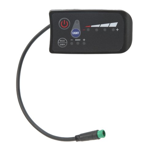SPYMINNPOO Electric Bike Display, 5 Pin ABS Housing Power LED Display Meter Panel Computer for Cycling (48V), SPYMINNPOOe3q5k4a76t-13
