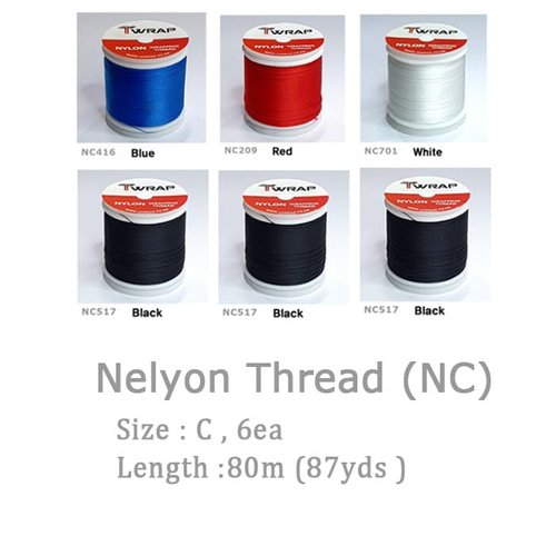Lot of 12ea Rod Wrapping Thread Best Selection (JK012) for Fishing Rod Building and Repair