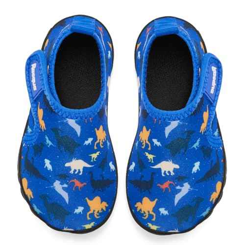Racqua Toddler Boys Girls Water Shoes Slip-On Quick Dry Aqua Kids Shoes Lightweight Breathable Swim Shoes(Toddler/Little Kid)