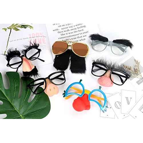 Ocean Line Halloween Glasses - 6 Pairs Fun Halloween Costume Party Favors