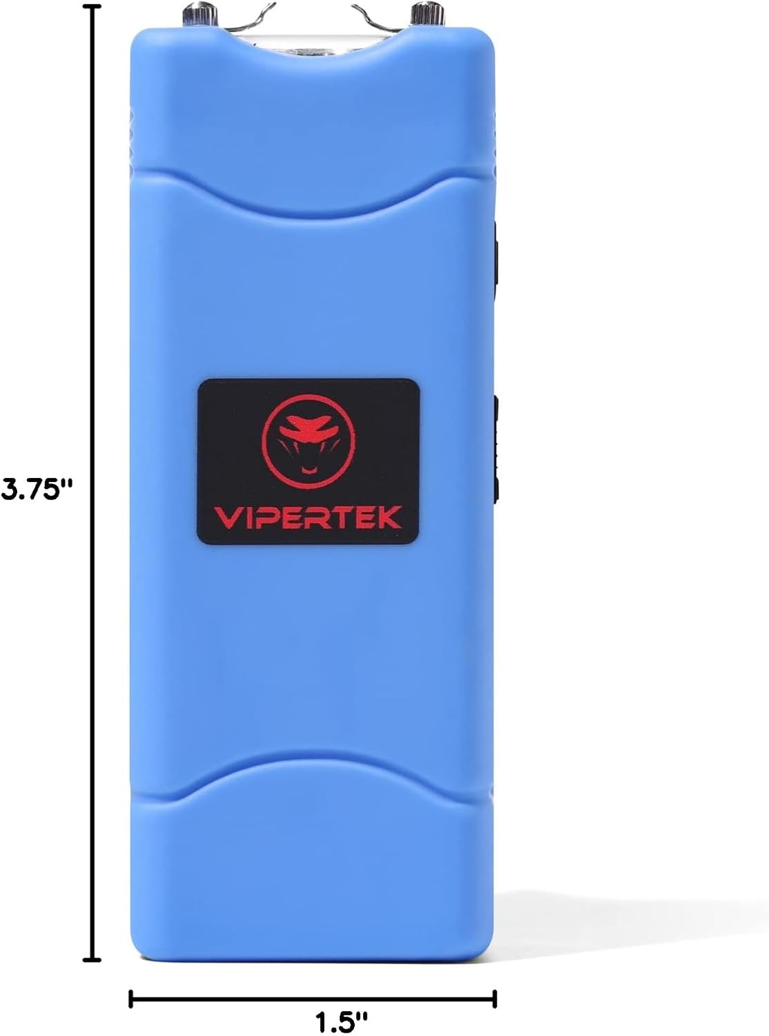VIPERTEK VTS-881 Micro Stun Gun for Self Defense Rechargeable with LED Flashlight