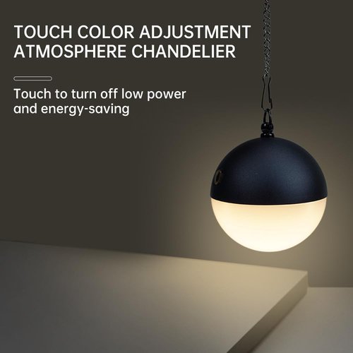 Camping Tent Lantern,Rechargeable & Portable Tent Light,Decorative Lights,90LM,Warm White Light Modes,1000mAh Power,LED Night Light for Birthday Bedroom,Party,Room Dec