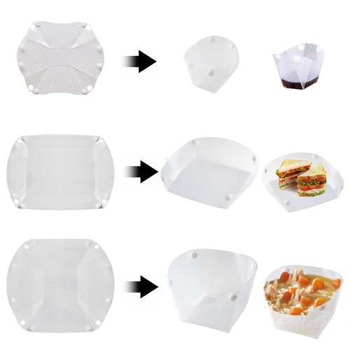 OULIGET Collapsible Bowl Plate Cup Set of 3,Portable Camping Tableware,Snapfold Plastic Plate,Food Grade Material Free Folding Plates for Outdoor Camping Hiking Family Picnic Gatherings Business.