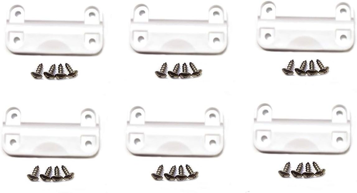 JSP Manufacturing New AFTERMARKET Igloo Cooler Plastic Hinges + Stainless Screws (2)