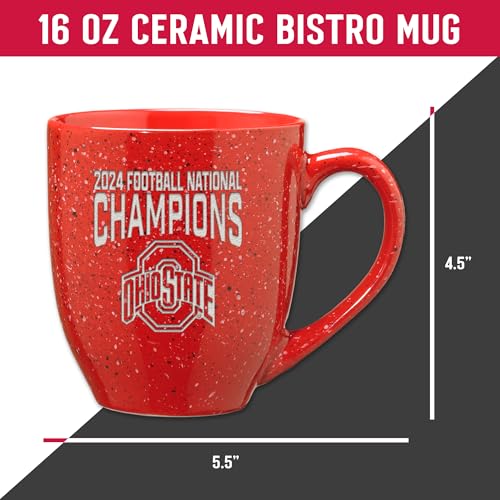 Ohio State Buckeyes 16oz NCAA Ceramic Mug - 2025 College Football Champions Variation
