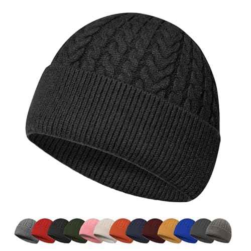 HiRui Knit Beanie Hats for Men Women Winter Hats Skull Caps Warm Classic Slouchy