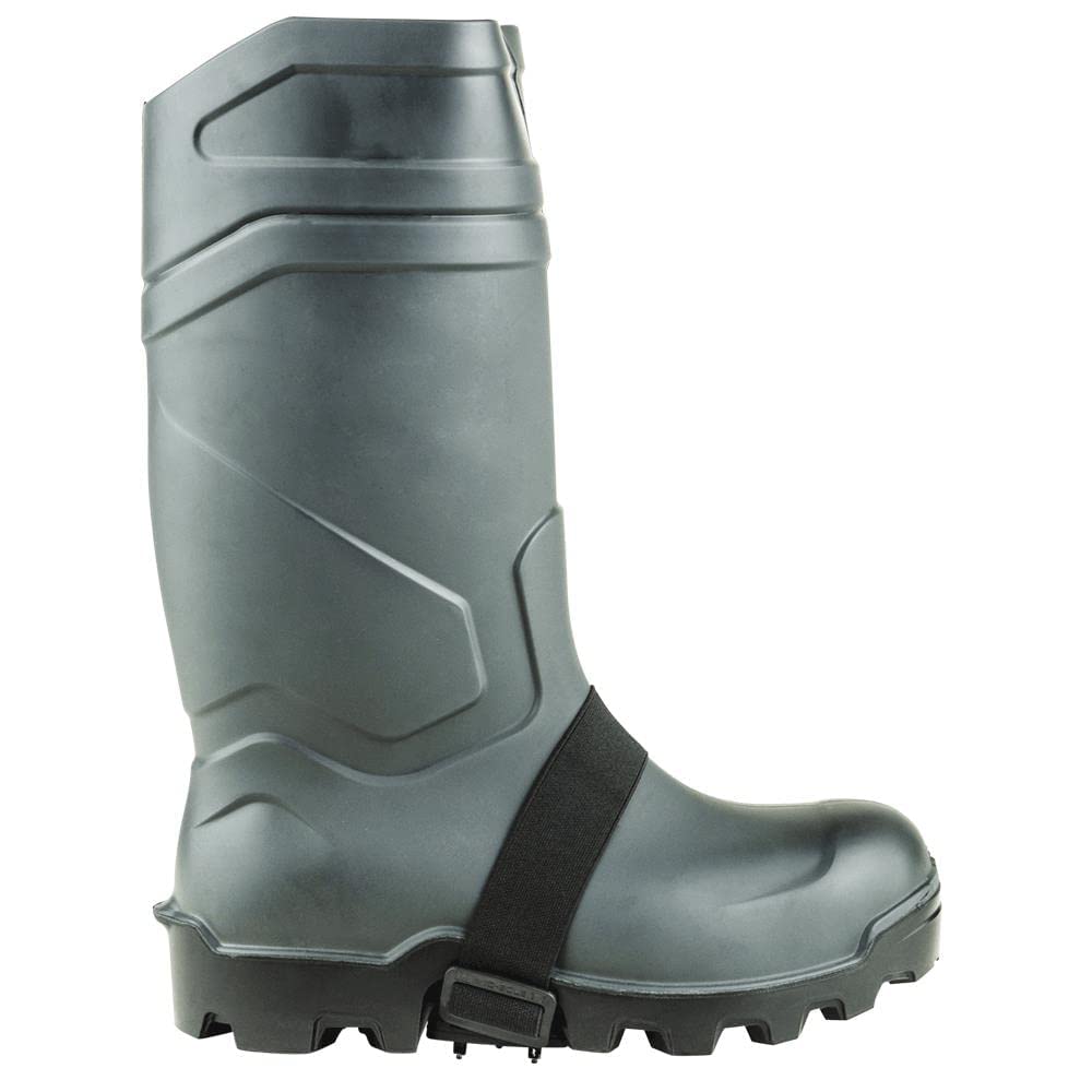 K1 Mid-Sole Ice Cleats for Men & Women - Rotatable Traction Aids For Winter Snow - Hi Vis - Low Profile