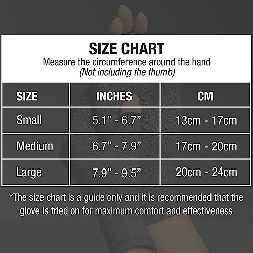 Heelbo Arthritis Compression Gloves Small for Pain Relief, Swelling & Stiffness