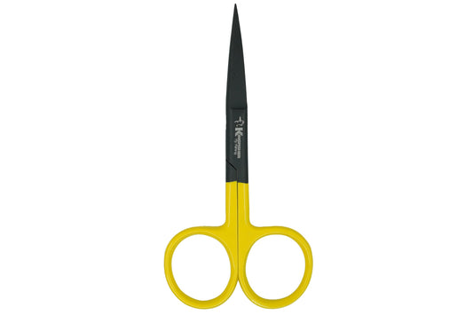 Kingfisher Fly Tying Hair Scissors, 4.5 Inch, Straight