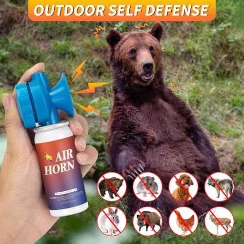 Air Horns for Safety Loud Marine, Air Horns Can 1.4oz Mini Small Handheld for Boat Sporting Events Emergency Use Camping Hiking Outdoor