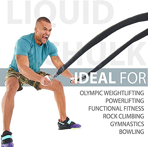 Liquid Chalk for Weightlifting & Climbing - 250ml + 50ml White - Mess-Free Grip Enhancer