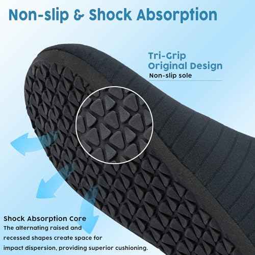 Metog Men Women Water Shoes Quick-Dry Aqua Socks Barefoot Slip-on for Beach Swim Sport Surf Yoga Exercise