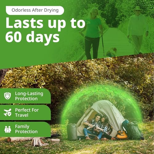 Insect Shield Permethrin Spray for Clothing & Gear - 18 Oz Pack of 2