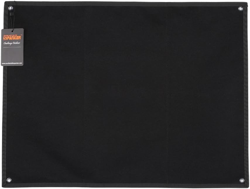 EXCELLENT ELITE SPANKER Tactical Patchs Display Board Foldable Military Patch Holder Panel (Black, S)