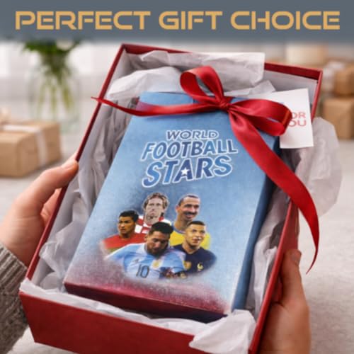 White Soccer Cards Pack - 55 Cards Per Set for Fans & Collectors