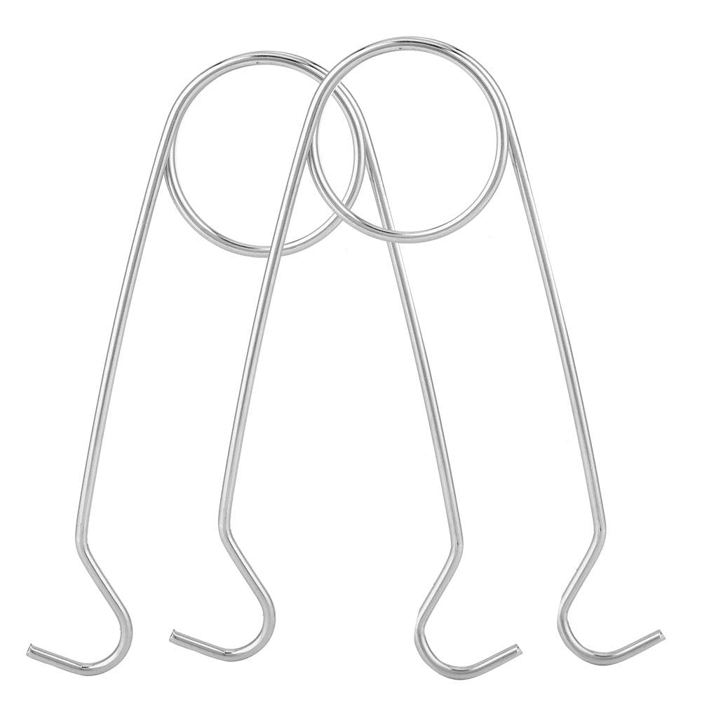 2Pcs Stainless Steel Fish Mouth Spreaders, Water Bottle Hanger Hook Rack, for Saltwater Fishing, Camping, Outdoor