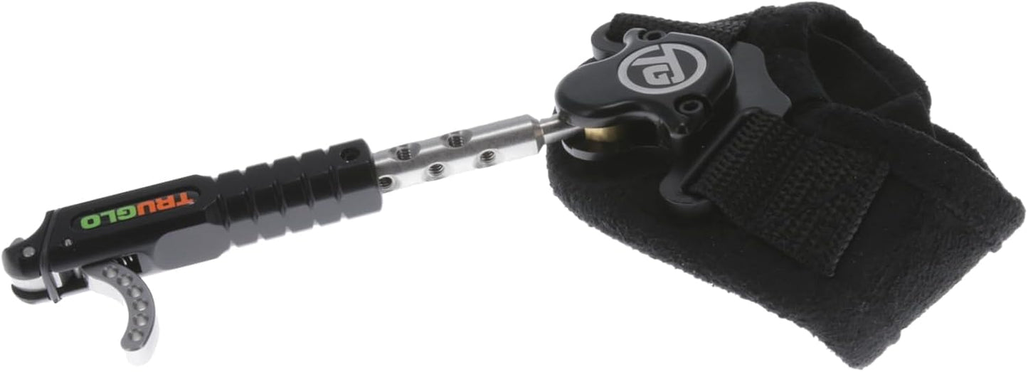 TRUGLO unisex adult Side-Lock Connection Archery Compound Bow Release Aids, Black, One Size US