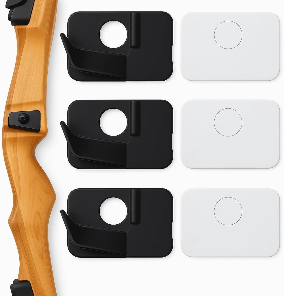 6/3Ct Arrow Rest for Recurve Bow - Right/Left Hand Recurve Arrow Rest Recurve Bow Arrow Rest for Compound Bows Archery Arrow Rest Recurve Archery Accessories - Recurve Bow Rest Recurve Bow Accessories