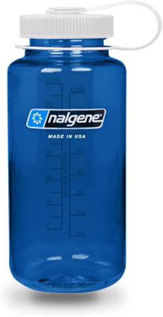 Nalgene Wide Mouth Bottle, 32 oz, Cerulean
