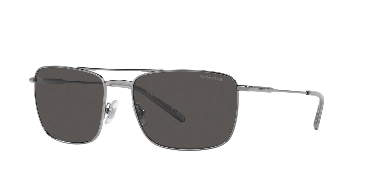 ARNETTE Sunglasses AN 3088 741/87 Boulevardier Gunmetal Dark Gre