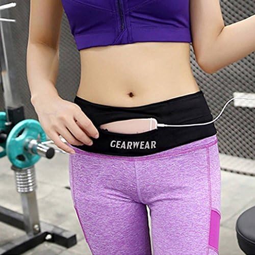 Running Belt | Runner Fanny Pack for Women and Men | Adjustble Waist Band Pack for Storage Phone